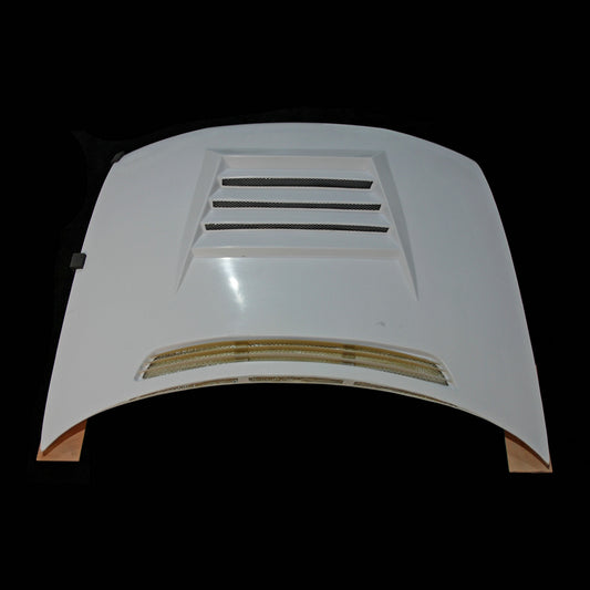 Nissan R33 Skyline GTST Series 1 1993 1994 1995 1996 with Aftermarket Parts - DMAX Style Hood Carbon Fiber / FRP from EPR USA