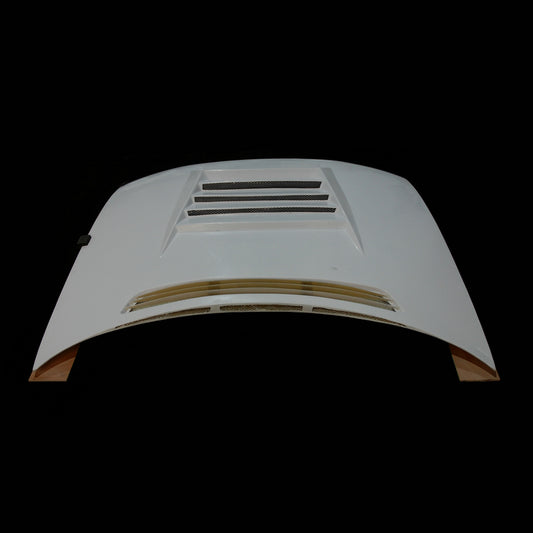 Nissan R33 Skyline GTST Series 1 1993 1994 1995 1996 with Aftermarket Parts - DMAX Style Hood Carbon Fiber / FRP from EPR USA