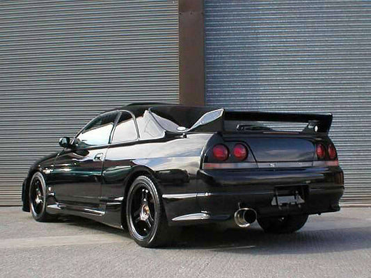 Nissan R33 Skyline GTST Series 1 1993 1994 1995 1996 & R33 Skyline GTST Series 2 1997 1998 with Aftermarket Parts - TS Style Rear Bumper Spats Carbon Fiber / FRP from EPR USA