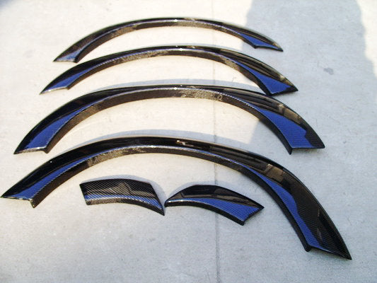 Nissan R33 Skyline GTST Series 1 1993 1994 1995 1996 & R33 Skyline GTST Series 2 1997 1998 with Aftermarket Parts - Wheel Arches Carbon Fiber / FRP from EPR USA