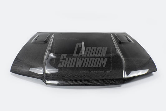 Nissan R33 Skyline GTST Series 2 1997 1998 with Aftermarket Parts - B Style Hood Carbon Fiber / FRP from EPR USA