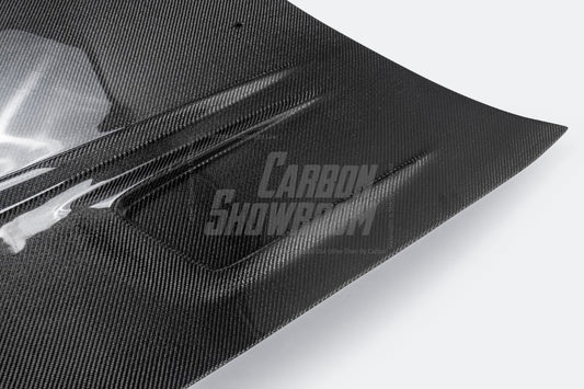 Nissan R33 Skyline GTST Series 2 1997 1998 with Aftermarket Parts - B Style Hood Carbon Fiber / FRP from EPR USA