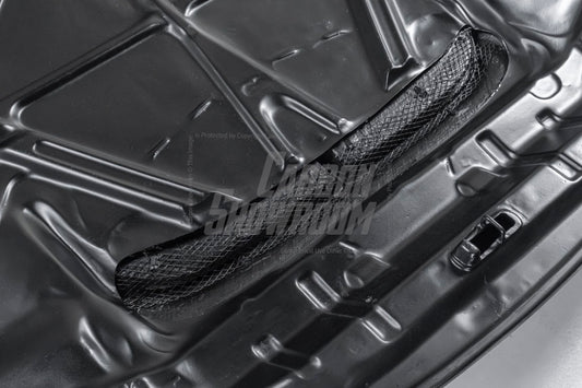 Nissan R33 Skyline GTST Series 2 1997 1998 with Aftermarket Parts - B Style Hood Carbon Fiber / FRP from EPR USA