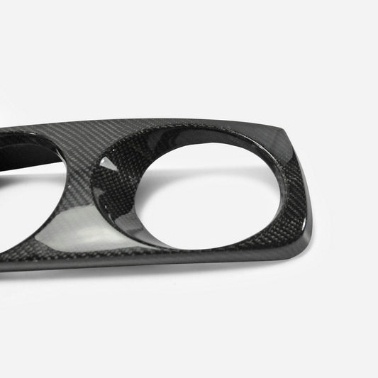 Nissan R33 Skyline GTST Series 2 1997 1998 with Aftermarket Parts - OE Style Front Bumper Fog Light Cover Carbon Fiber / FRP from EPR USA