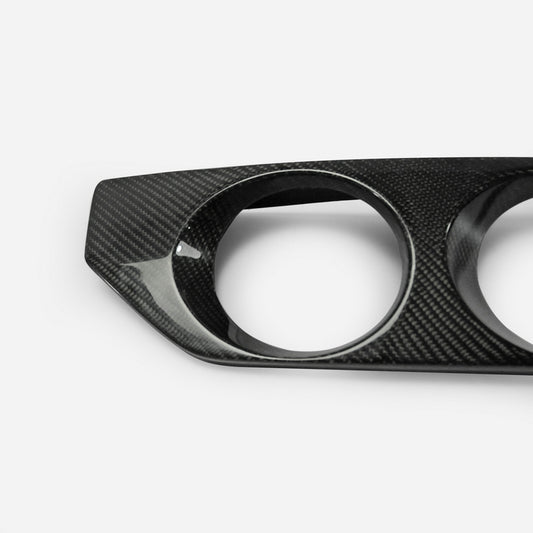 Nissan R33 Skyline GTST Series 2 1997 1998 with Aftermarket Parts - OE Style Front Bumper Fog Light Cover Carbon Fiber / FRP from EPR USA