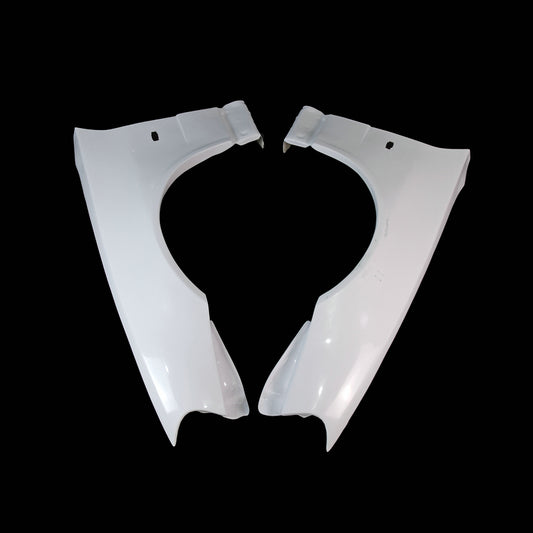 Nissan R34 ER34 GTT 1999 2000 2001 2002 2003 2004 with Aftermarket Parts - Z Tune Style Front Fender Carbon Fiber/FRP from EPR USA