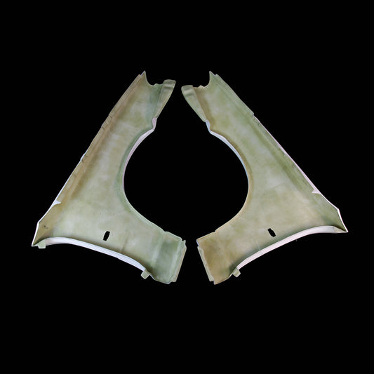 Nissan R34 ER34 GTT 1999 2000 2001 2002 2003 2004 with Aftermarket Parts - Z Tune Style Front Fender Carbon Fiber/FRP from EPR USA