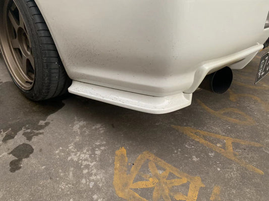 Nissan R34 ER34 GTT 1999 2000 2001 2002 2003 2004 with Aftermarket Parts - Nismo Style Rear Bumper Spat Carbon Fiber/FRP from EPR USA
