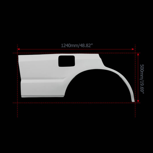 Nissan R34 ER34 GTT 1999 2000 2001 2002 2003 2004 with Aftermarket Parts - GTR Style Rear Fender Carbon Fiber / FRP from EPR USA