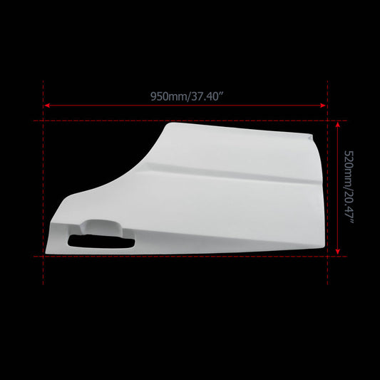 Nissan R34 ER34 GTT 1999 2000 2001 2002 2003 2004 with Aftermarket Parts - GTR Style Rear Fender Carbon Fiber / FRP from EPR USA