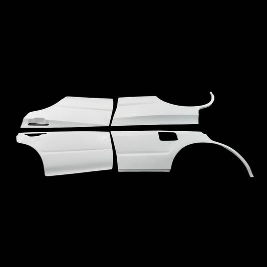 Nissan R34 ER34 GTT 1999 2000 2001 2002 2003 2004 with Aftermarket Parts - GTR Style Rear Fender Carbon Fiber / FRP from EPR USA