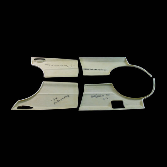 Nissan R34 ER34 GTT 1999 2000 2001 2002 2003 2004 with Aftermarket Parts - GTR Style Rear Fender Carbon Fiber / FRP from EPR USA
