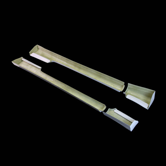 Nissan R34 ER34 GTT 1999 2000 2001 2002 2003 2004 with Aftermarket Parts - GTR Style Side Skirts & Extension Underboard Carbon Fiber/FRP from EPR USA