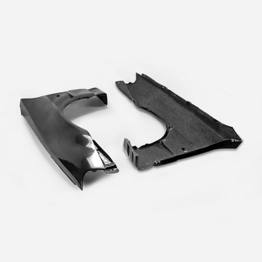Nissan R34 ER34 GTT HR34 GTT 1999 2000 2001 2002 2003 2004 with Aftermarket Parts - BV2 Style Front Vented Fender Carbon Fiber / FRP from EPR USA
