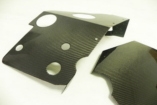 Nissan R34 ER34 GTT RB25 1999 2000 2001 2002 2003 2004 with Aftermarket Parts - Air Filter Cover Carbon Fiber/FRP from EPR USA