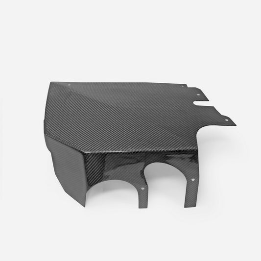 Nissan R34 ER34 HR34 GTT M34 RB25 1995 1996 1997 1998 1999 2000 2001 2002 2003 2004 with Aftermarket Parts - Air Filter Cover Shield Carbon Fiber/FRP from EPR USA