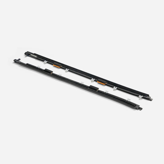 Nissan R34 GTR 1999 2000 2001 2002 2003 2004 (Also used for GTT conversion) with Aftermarket Parts - Outer Door Molding Stainless Steel from EPR USA
