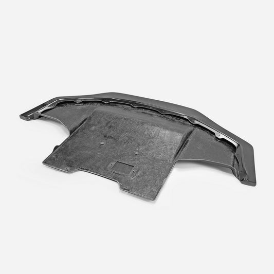 Nissan R34 GTR Base 1999 2000 2001 2002 2003 2004 with Aftermarket Parts - TS Style Front Lip Diffuser Carbon Fiber / FRP from EPR USA