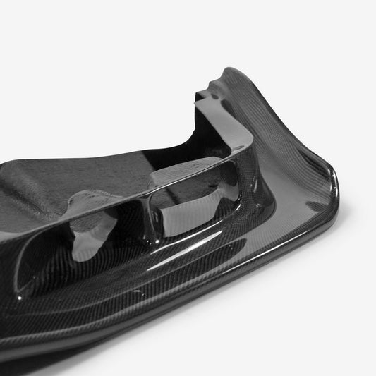 Nissan R34 GTR Base 1999 2000 2001 2002 2003 2004 with Aftermarket Parts - AS Style Front Lip with Undertray Carbon Fiber / FRP from EPR USA