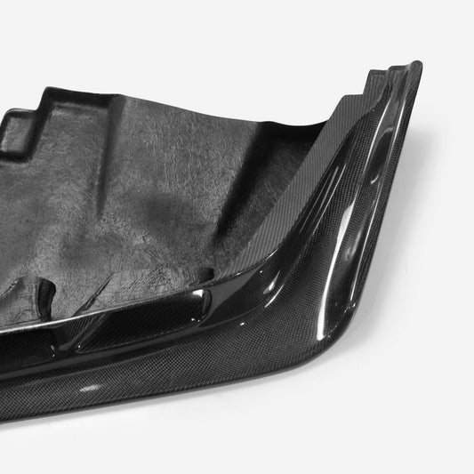 Nissan R34 GTR Base 1999 2000 2001 2002 2003 2004 with Aftermarket Parts - AS Style Front Lip with Undertray Carbon Fiber / FRP from EPR USA