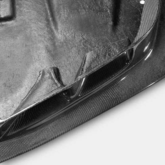 Nissan R34 GTR Base 1999 2000 2001 2002 2003 2004 with Aftermarket Parts - AS Style Front Lip with Undertray Carbon Fiber / FRP from EPR USA