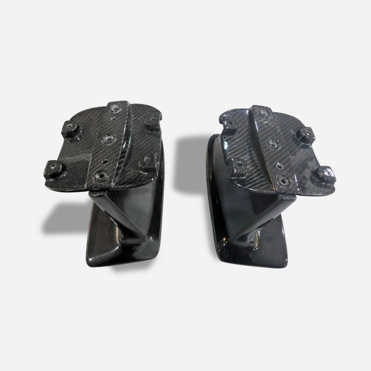 Nissan R34 GTR Base Nismo Z Tune S Tune R Tune V-Spec Tune Nur 1999 2000 2001 2002 2003 2004 with Aftermarket Parts - OEM Style Wing Underside Bracket Carbon Fiber/FRP from EPR USA