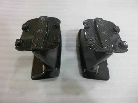 Nissan R34 GTR Base Nismo Z Tune S Tune R Tune V-Spec Tune Nur 1999 2000 2001 2002 2003 2004 with Aftermarket Parts - OEM Style Wing Underside Bracket Carbon Fiber/FRP from EPR USA
