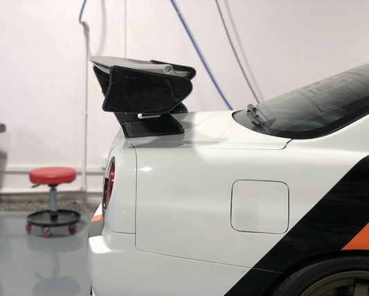 Nissan R34 GTR GTT HR34 ER34 GTT 1999 2000 2001 2002 2003 2004 with Aftermarket Parts - TS Style GT Spoiler Carbon Fiber / FRP from EPR USA