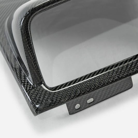 Nissan R34 GTR GTT HR34 ER34 GTT 1999 2000 2001 2002 2003 2004 with Aftermarket Parts - MFD Cover Carbon Fiber / FRP from EPR USA