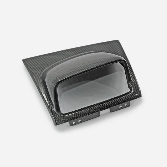 Nissan R34 GTR GTT HR34 ER34 GTT 1999 2000 2001 2002 2003 2004 with Aftermarket Parts - MFD Cover Carbon Fiber / FRP from EPR USA