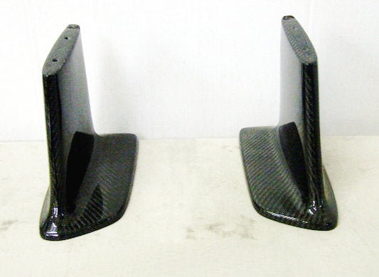 Nissan R34 GTR 1999 2000 2001 2002 2003 2004 with Aftermarket Parts - JUN Style Spoiler Leg Carbon Fiber / FRP from EPR USA