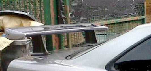 Nissan R34 GTR 1999 2000 2001 2002 2003 2004 with Aftermarket Parts - JUN Style Spoiler Leg Carbon Fiber / FRP from EPR USA