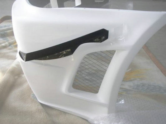 Nissan R34 GTR Z-Tune 1999 2000 2001 2002 2003 2004 with Aftermarket Parts - Front Bumper Canard Carbon Fiber / FRP from EPR USA