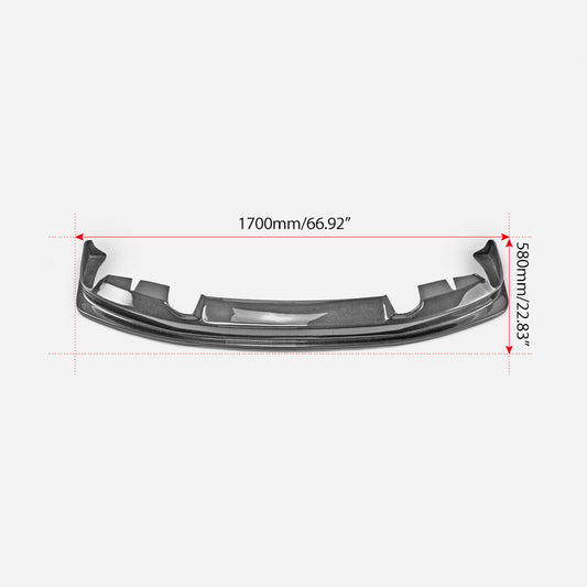 Nissan R34 GTT ER34 1999 2000 with Aftermarket Parts - Front Lip HSM Style Carbon Fiber / FRP from EPR USA
