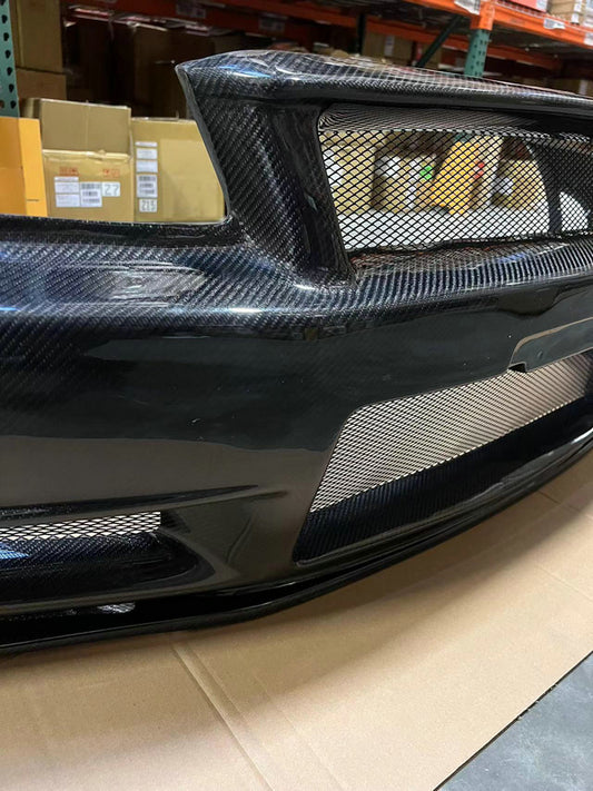 Nissan R34 GTT ER34 HR34 GTT 1999 2000 2001 2002 2003 2004 with Aftermarket Parts - Z Tune Style Front Bumper Carbon Fiber / FRP from EPR USA