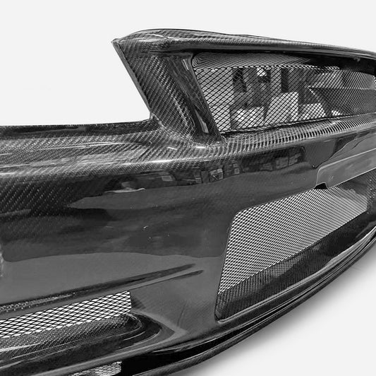 Nissan R34 GTT ER34 HR34 GTT 1999 2000 2001 2002 2003 2004 with Aftermarket Parts - Z Tune Style Front Bumper Carbon Fiber / FRP from EPR USA