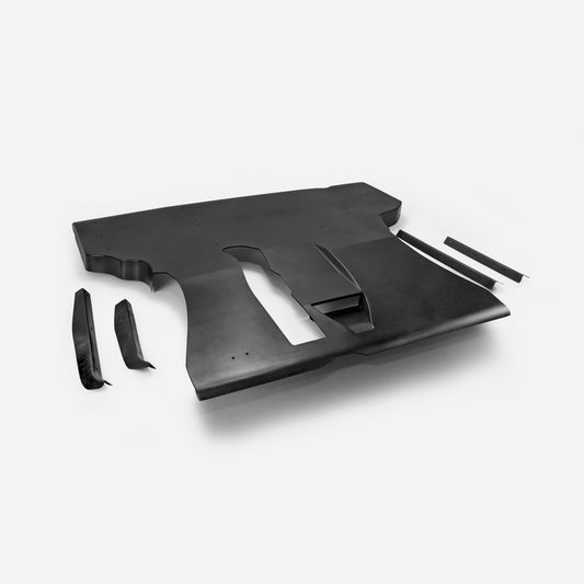 Nissan R34 GTT ER34 1999 2000 2001 2002 2003 2004 with Aftermarket Parts - ESB Style Rear Under Diffuser Carbon Fiber / FRP from EPR USA