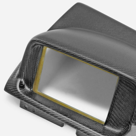 Nissan R34 GTT HR34 ER34 GTT 1999 2000 2001 2002 2003 2004 with Aftermarket Parts - MFD Cover Carbon Fiber / FRP from EPR USA