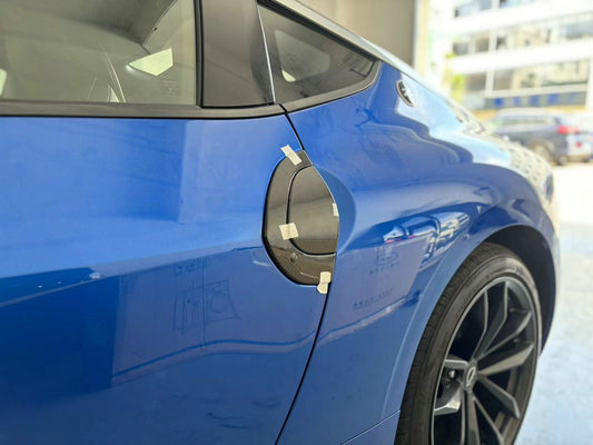 Nissan Z 400Z RZ34 Fairlady 2022 2023 2024 with Aftermarket Parts - Door Handel Trim Cover Pre-preg Carbon Fiber from EPR USA