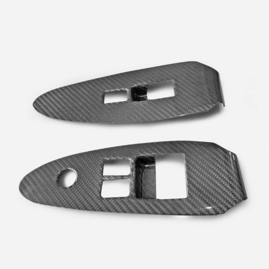 Nissan Z 400Z RZ34 Fairlady 2022 2023 2024 with Aftermarket Parts - Window Switch Panel Cover (LHD) Pre-preg Carbon Fiber from EPR USA