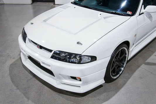 Nissan R33 Skyline GTR 1995 1996 1997 1998 with Aftermarket Parts - OE Style Front Bumper Carbon Fiber / FRP from EPR USA