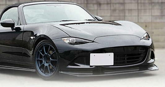Mazda MX5 Miata Softtop RF Grand Touring Club Sport ND1 ND2 ND3 2016-ON with Aftermarket Parts - Odula Style Front Lip FRP from EPR USA