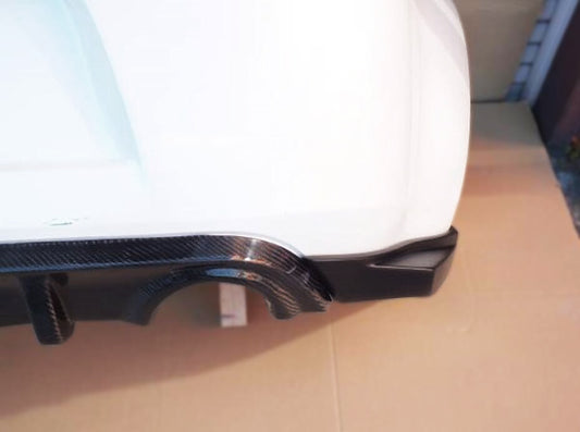 Nissan 370Z Sport Touring Base Fairlady Z Z34 Pre-Facelift 2009 2010 2011 & 370Z Sport Touring Base Fairlady Z Z34 Facelift 2012 2013 2014 2015 2016 2017 2018 2019 2020 with Aftermarket Parts - Rear Canards Carbon Fiber / FRP from EPR USA