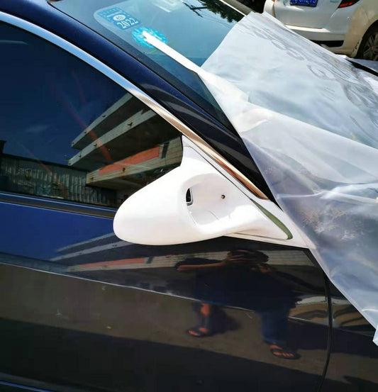 Honda Civic Type-R FK8 2017 2018 2019 2020 2021 & Civic 10th Gen FK7 2017 2018 2019 2020 2021 with Aftermarket Parts - Aero Mirror (Left & Right Hand Drive) Carbon Fiber from EPR USA