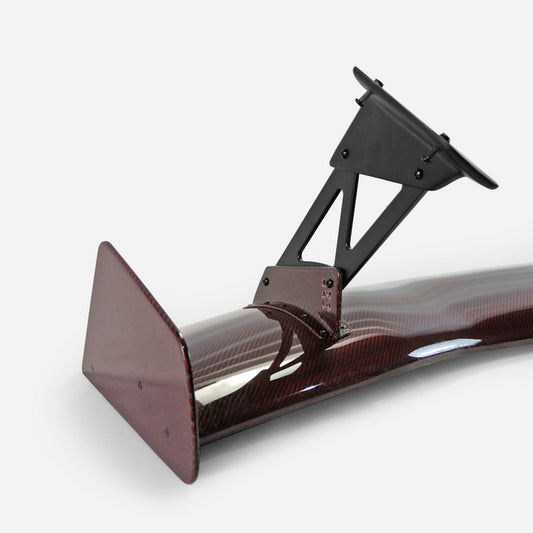 Honda Civic Type-R FK8 2017 2018 2019 2020 2021 & Civic 10th Gen FK7 2017 2018 2019 2020 2021 with Aftermarket Parts - VTX2 Style Rear GT Spoiler Carbon Fiber from EPR USA