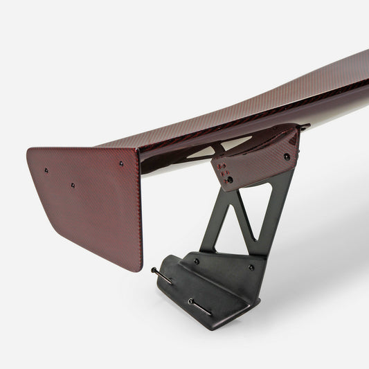 Honda Civic Type-R FK8 2017 2018 2019 2020 2021 & Civic 10th Gen FK7 2017 2018 2019 2020 2021 with Aftermarket Parts - VTX2 Style Rear GT Spoiler Carbon Fiber from EPR USA