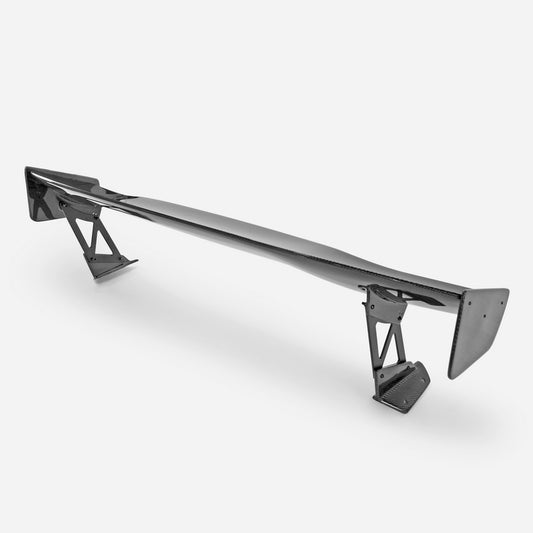 Honda Civic Type-R FK8 2017 2018 2019 2020 2021 & Civic 10th Gen FK7 2017 2018 2019 2020 2021 with Aftermarket Parts - VTX2X Style Rear GT Spoiler Carbon Fiber / FRP from EPR USA