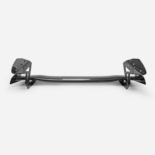 Honda Civic Type-R FK8 2017 2018 2019 2020 2021 & Civic 10th Gen FK7 2017 2018 2019 2020 2021 with Aftermarket Parts - SPN Style Rear GT Spoiler Carbon Fiber / FRP from EPR USA