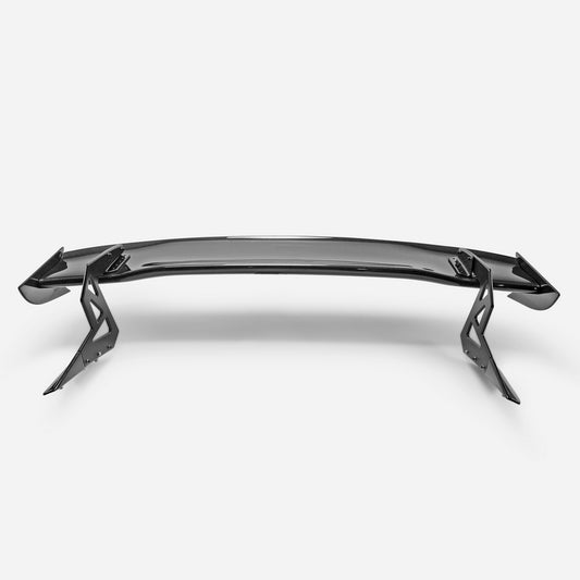Honda Civic Type-R FK8 2017 2018 2019 2020 2021 & Civic 10th Gen FK7 2017 2018 2019 2020 2021 with Aftermarket Parts - SPN Style Rear GT Spoiler Carbon Fiber / FRP from EPR USA