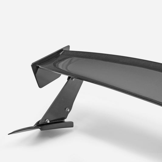 Honda Civic Type-R FK8 2017 2018 2019 2020 2021 & Civic 10th Gen FK7 2017 2018 2019 2020 2021 with Aftermarket Parts - VRSAR2 Style Rear GT Spoiler Carbon Fiber / FRP from EPR USA